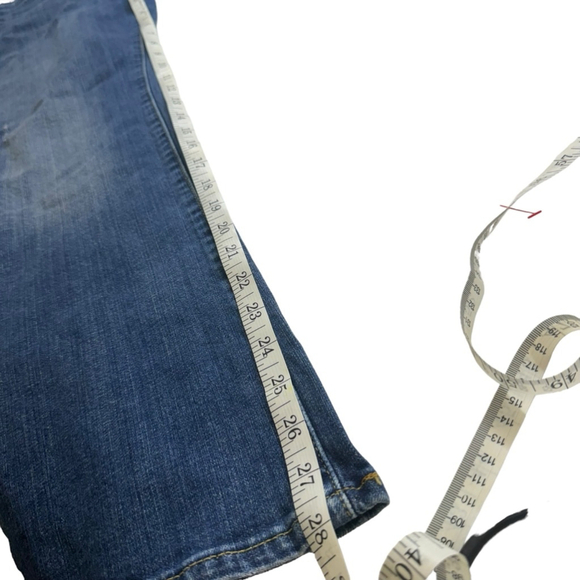 Women's Levi's Jeans Bootcut Blue 27 - Picture 4 of 7